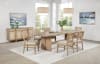Kailani 7 Piece Rectangular Wood Dining Room Set in Beige Oak Finish by Coaster - COA-109381 - Image 1 of 0