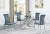 Beaufort 5 Piece Dining Set in Chrome Finish by Coaster - 109451 - Image 1 of 0