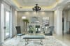 Beaufort 5 Piece Dining Set in Chrome Finish by Coaster - 109451 - Image 2 of 0