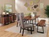 Ditman 6 Piece Dining Set in Grey Sheesham Black Finish by Coaster - 110181-6G - Image 1 of 0