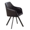 Cora 5 Piece Dining Set in Black Finish by Coaster - 110280-B - Image 3 of 0