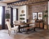 Bexley 5 Piece Dining Set in Natural Honey Finish by Coaster - 110331 - Image 2 of 0