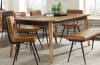 Partridge 5 Piece Dining Set in Natural Sheesham Finish by Coaster - 110571 - Image 3 of 0