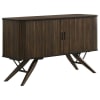 Wes Buffet / Accent Cabinet in Dark Walnut Finish by Coaster - 115275 - Image 2 of 0