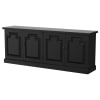 Florence 4-Door Dining Sideboard Buffet in Distressed Black Finish by Coaster - COA-115535 - Image 5 of 0