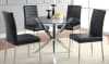 Vance 5 Piece Round Glass Top Dining Set by Coaster - 120760B - Image 1 of 0