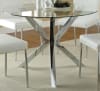 Vance 5 Piece Round Glass Top Dining Set by Coaster - 120760B - Image 2 of 0