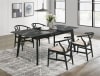 Crestmont 5 Piece Extension Leaf Dining Room Set in Black Finish by Coaster - COA-121251 - Image 1 of 0