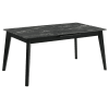 Crestmont 5 Piece Extension Leaf Dining Room Set in Black Finish by Coaster - COA-121251 - Image 5 of 0