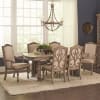 Ilana Traditional 7 Piece Dining Set in Antique Linen Finish by Coaster 122211 - Image 2 of 0