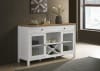 Hollis Two Door Farmhouse Sideboard in Brown and White Finish by Coaster - COA-122245 - Image 1 of 0