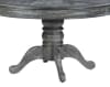 Darcy 5 Piece Round Table Dining Set in Weathered Ash Finish by Coaster - 123090-5 - Image 3 of 0