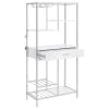 Figueroa 5-Shelf LED Wine Storage Bar Cabinet in White High Gloss Finish by Coaster - COA-182034 - Image 2 of 0