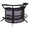 Contemporary Modular 3 Piece Black Metal Bar Unit by Coaster - 182135-S3 - Image 3 of 0