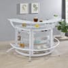 photo of Contemporary Modular 3 Piece White Metal Bar Unit by Coaster - 182136-S3 - Image 1 of 0