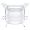 photo of Contemporary Modular 3 Piece White Metal Bar Unit by Coaster - 182136-S3 - Image 4 of 0