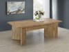 Jamestown 5 Piece Rectangular Dining Room Set in Mango Wood Finish by Coaster - COA-183020 - Image 2 of 0
