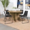 Jamestown 5 Piece Round Dining Room Set in Mango Wood Finish by Coaster - COA-183021 - Image 1 of 0