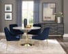 Kella 5 Piece Dining Set in Gold Finish by Scott Living - 192061 - Image 1 of 0