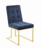 Starlight 5 Piece Dining Set in Brass Finish by Coaster - 192641 - Image 2 of 0