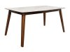 Everett 5 Piece Dining Set in Natural Walnut Finish by Coaster - 192761 - Image 2 of 0