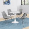 Arkell 5 Piece Dining Set in White Finish by Coaster - 193041 - Image 1 of 0