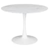 Arkell 5 Piece Dining Set in White Finish by Coaster - 193041 - Image 2 of 0