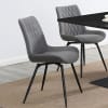Neil 5 Piece Dining Set in Gunmetal Finish by Coaster - 193801 - Image 5 of 0