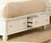 Sandy Beach Storage Bed 6 Piece Bedroom Set in White Finish by Coaster - 201309 - Image 3 of 0