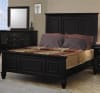 Sandy Beach Door Chest in Black Finish by Coaster - 201328 - Image 3 of 0