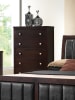 Carlton 4 Piece Youth Bedroom Set in Cappuccino Finish by Coaster - 202091T - Image 5 of 0