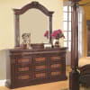 Grand Prado 6 Piece Bedroom Set in Warm Brown Cherry Finish by Coaster - 202201 - Image 4 of 0
