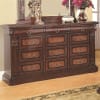 Grand Prado 6 Piece Bedroom Set in Warm Brown Cherry Finish by Coaster - 202201 - Image 5 of 0