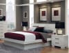 Jessica Platform Bed 6 Piece Bedroom Set in White Finish by Coaster - 202990 - Image 2 of 0