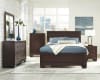 Kauffman Platform Bed in Dark Cocoa Finish by Coaster - 204391Q - Image 2 of 0