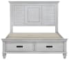 Franco Storage Bed in Antique White Finish by Coaster - 205330Q - Image 4 of 0