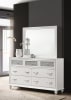 Barzini Bed in White Finish by Coaster - 205891Q - Image 5 of 0