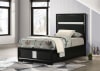 Miranda 6 Piece Twin Bedroom Set in Black Finish by Coaster - COA-206360T - Image 2 of 0