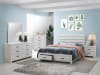Marion Storage Bed 6 Piece Bedroom Set in Coastal White Finish by Coaster - 207050 - Image 1 of 0
