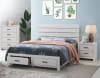 Marion Storage Bed 6 Piece Bedroom Set in Coastal White Finish by Coaster - 207050 - Image 2 of 0