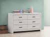 Marion Storage Bed 6 Piece Bedroom Set in Coastal White Finish by Coaster - 207050 - Image 4 of 0
