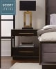 Luddington Panel Bed 6 Piece Bedroom Set in Smoked Peppercorn Finish by Scott Living - 215711 - Image 5 of 0