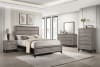 Valen Queen Panel Bed in Light Taupe Finish by Coaster - 215911Q - Image 2 of 0