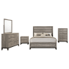 Valen Queen Panel Bed in Light Taupe Finish by Coaster - 215911Q - Image 3 of 0