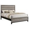 Valen Queen Panel Bed in Light Taupe Finish by Coaster - 215911Q - Image 4 of 0