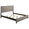 Valen Queen Panel Bed in Light Taupe Finish by Coaster - 215911Q - Image 5 of 0