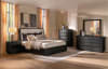 Leandro 6 Piece Queen Bedroom Set in Burnished Black Finish by Coaster - 222491Q-S4 - Image 1 of 0