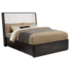 Leandro 6 Piece Queen Bedroom Set in Burnished Black Finish by Coaster - 222491Q-S4 - Image 2 of 0