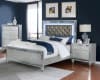 Gunnison Bed in Silver Metal Finish by Coaster - 223211Q - Image 1 of 0