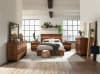 Winslow Platform Bed in Smokey Walnut and Coffee Bean Finish by Coaster - 223250Q - Image 2 of 0